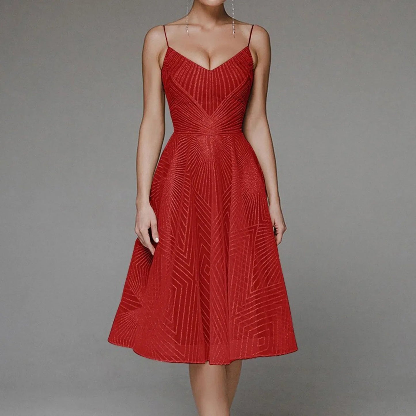 Dressbetty - Long Formal Party Midi Dress