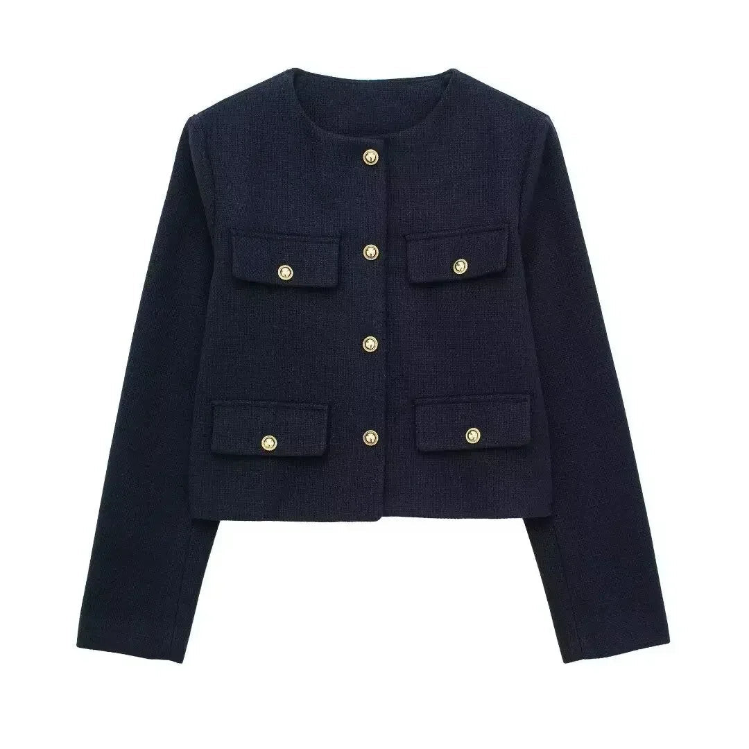 Fake Long Single Breasted New Coat