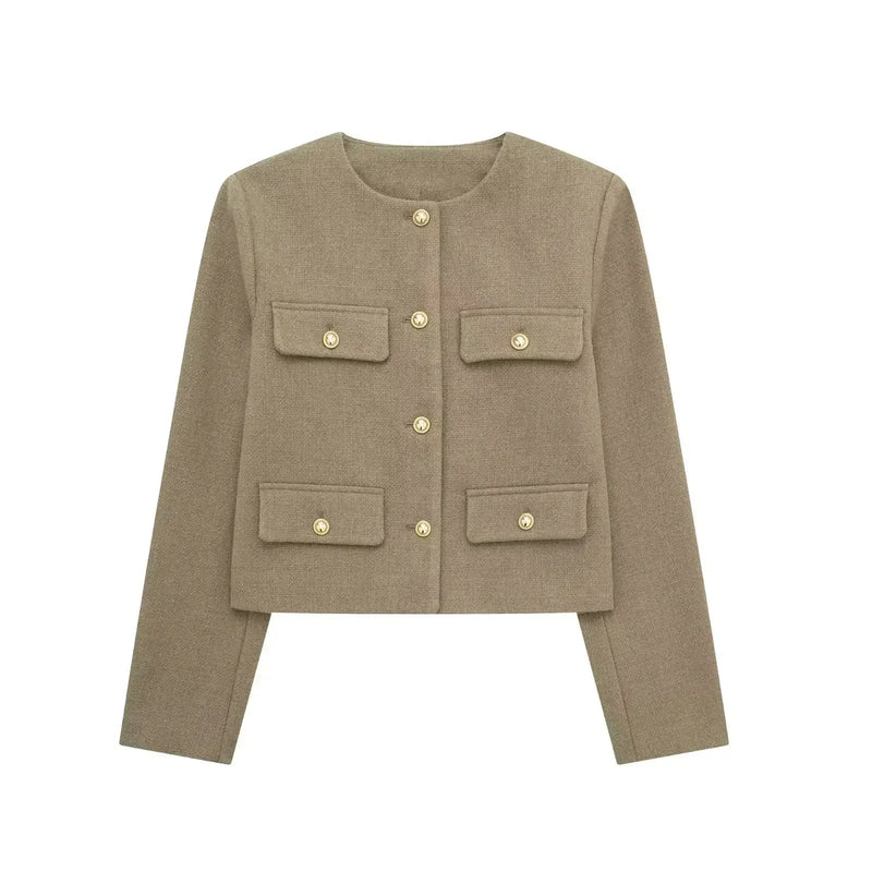 Fake Long Single Breasted New Coat