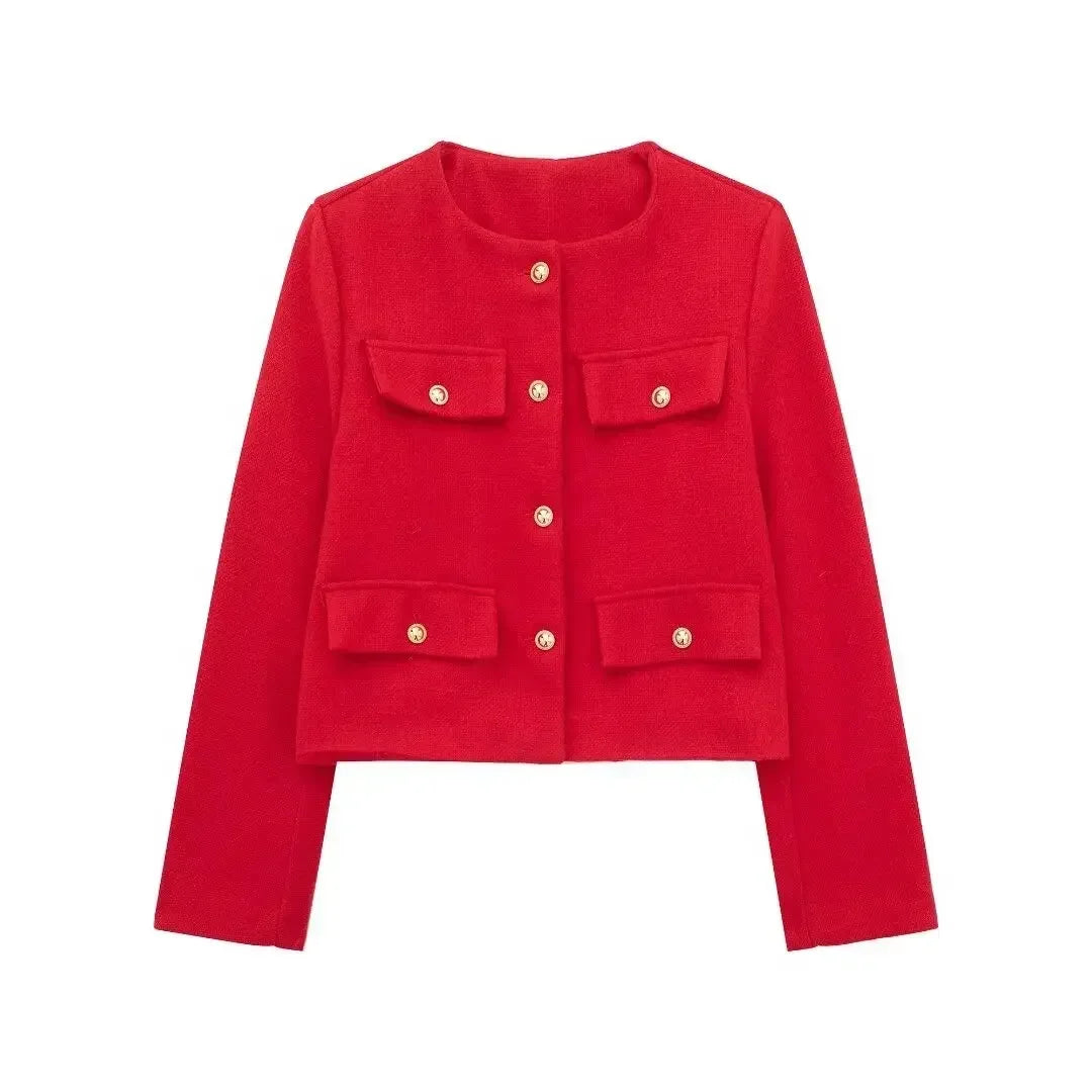 Fake Long Single Breasted New Coat