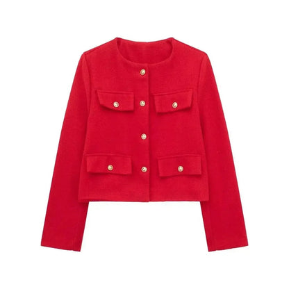 Fake Long Single Breasted New Coat