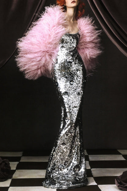 Ericka Sequin Maxi Dress