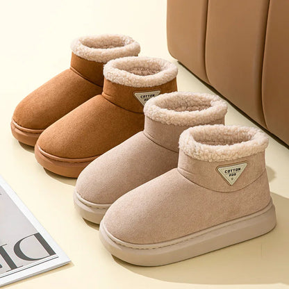 Fur Fluffy Cozy Soft Plush Fuzzy Snow Boot