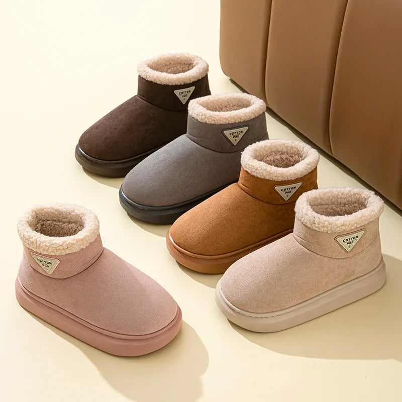 Fur Fluffy Cozy Soft Plush Fuzzy Snow Boot