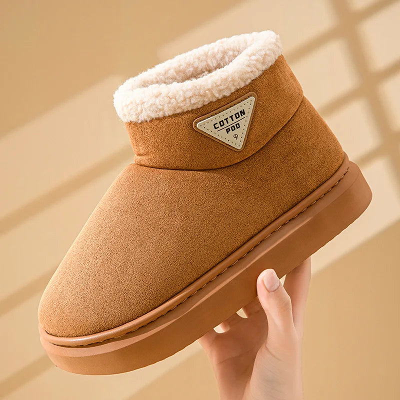 Fur Fluffy Cozy Soft Plush Fuzzy Snow Boot