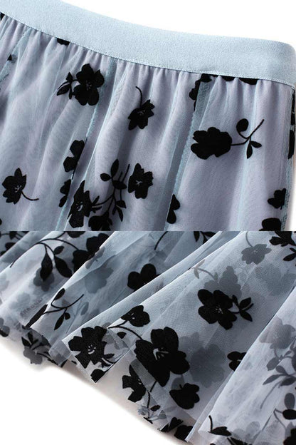Patched Mesh Skirt