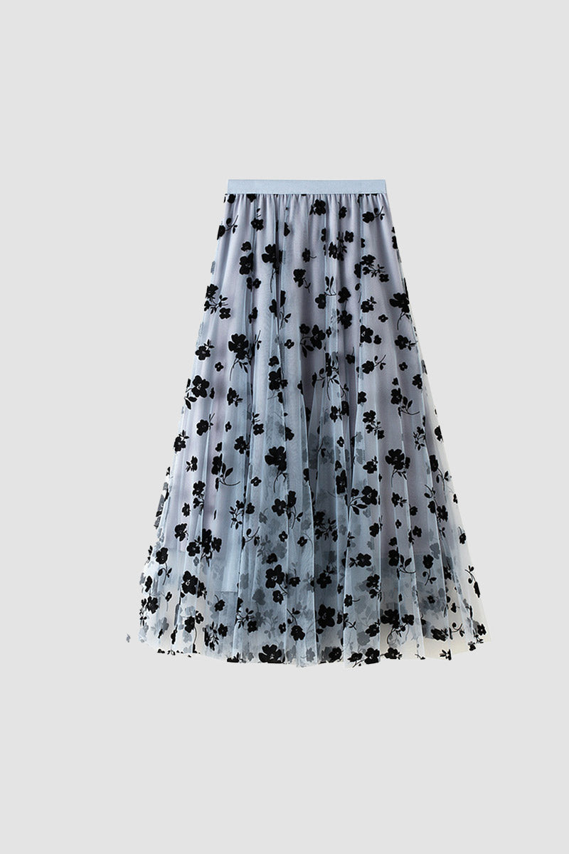 Patched Mesh Skirt