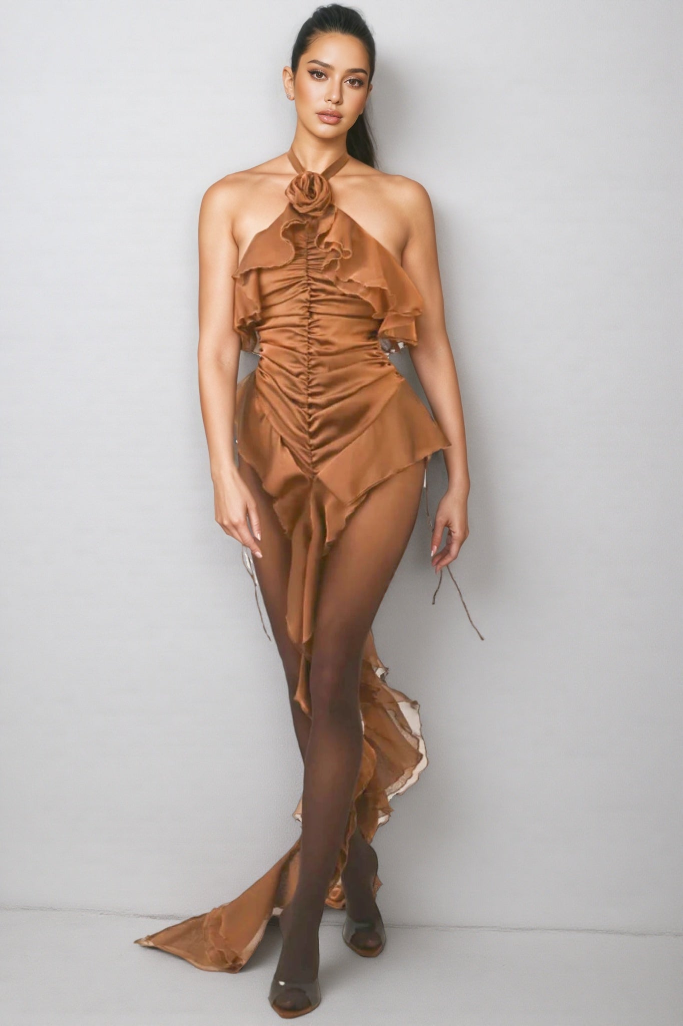 Wayns 3d Sleeveless Maxi Dress