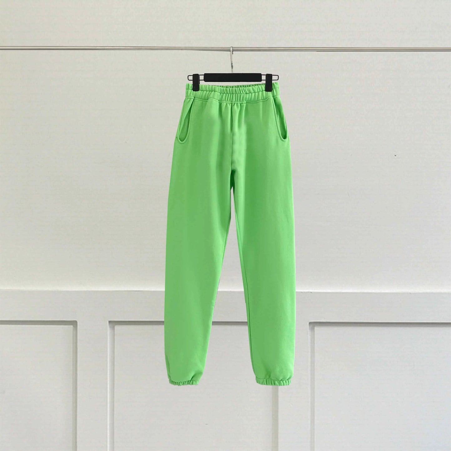 Fashionable Color Cotton Jogging Sweatpants