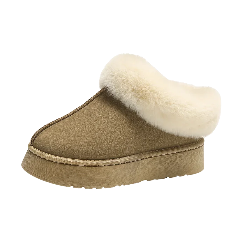 Faux Fur Non-slip Warm Short Comfortable Platform Snow Boot
