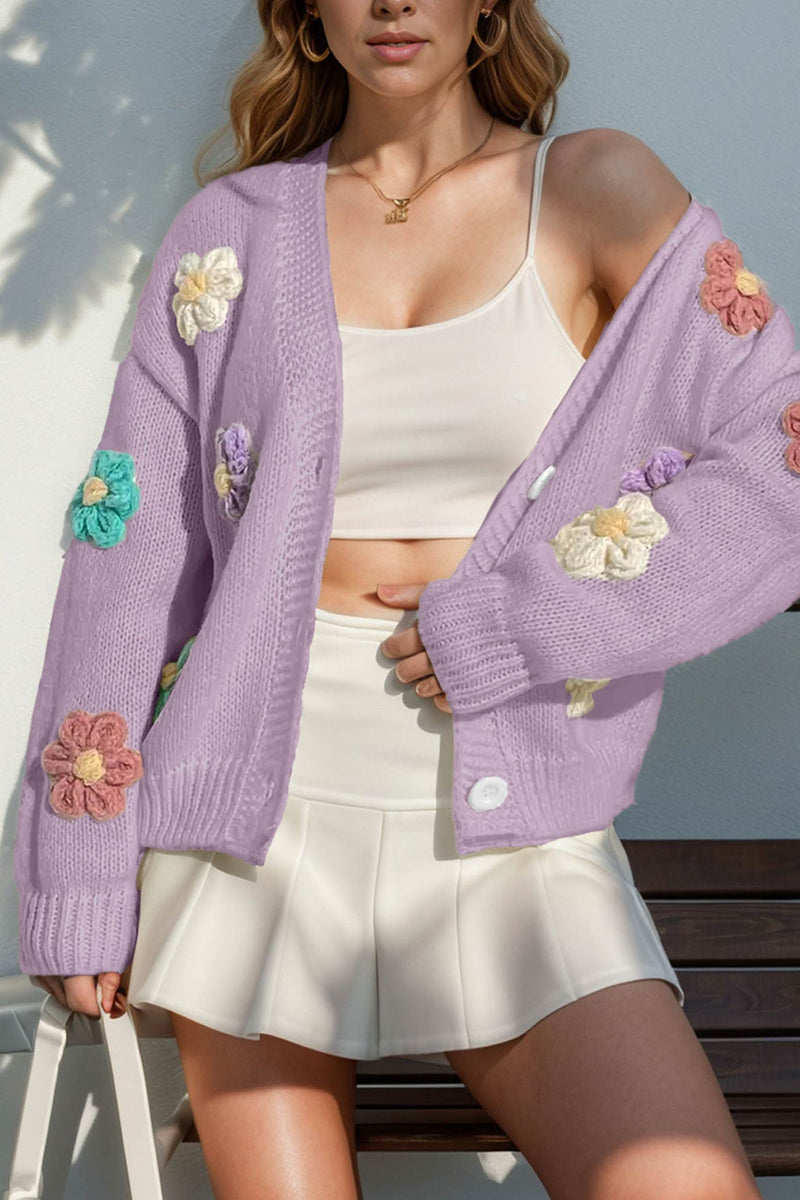 Crochet Button-deon Cardigan