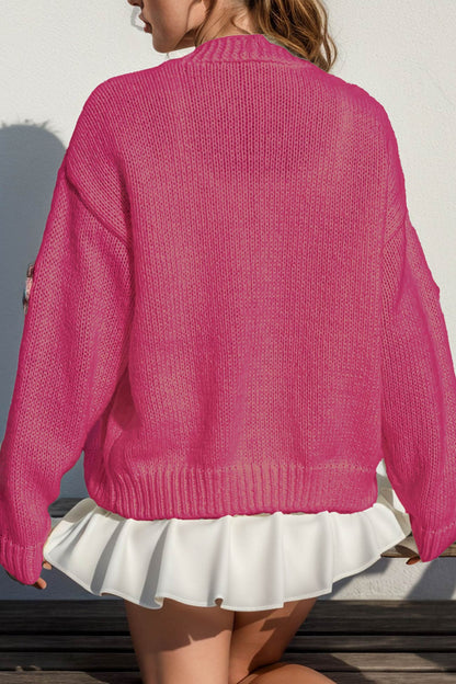 Crochet Button-deon Cardigan