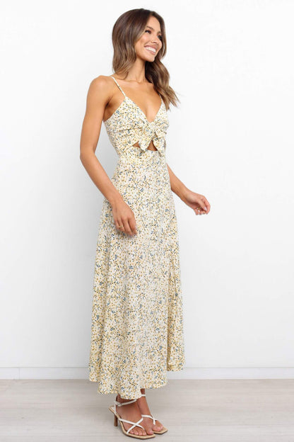 Cami Slit Cut-out Midi Dress