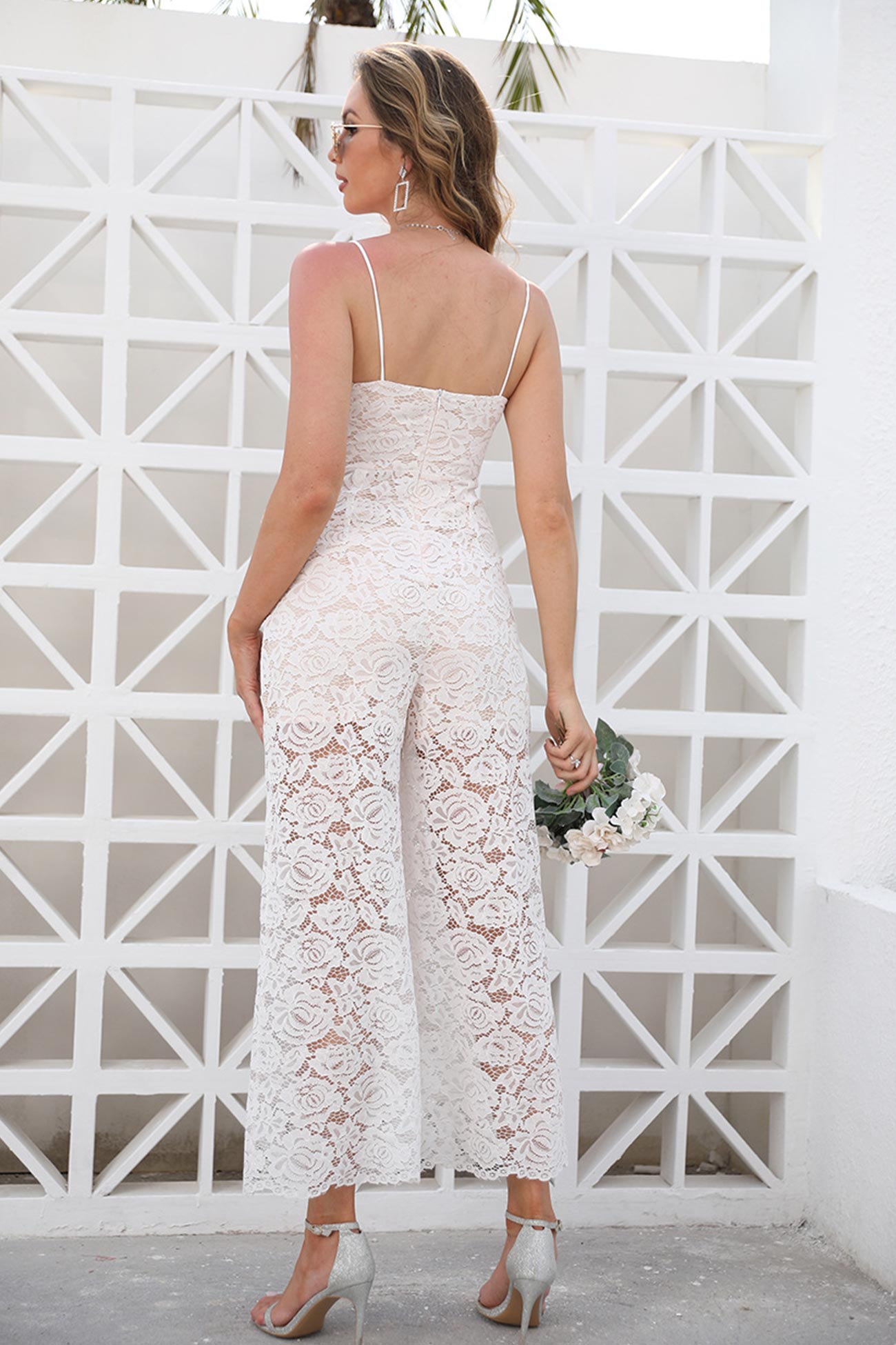 Full Lace Cami Jumpsuits