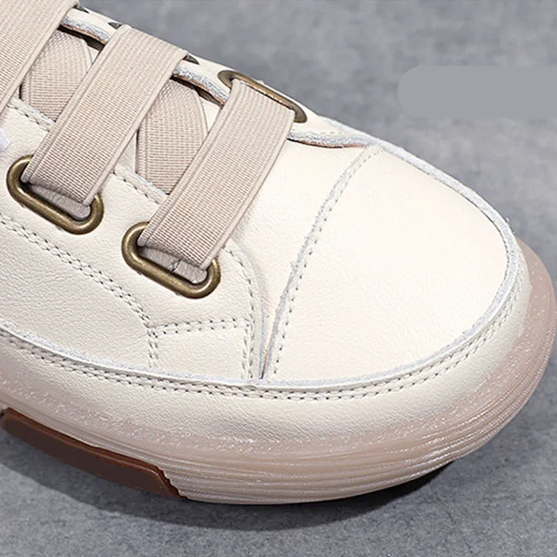 Genuine Leather Slip on Flats Moccasins Spring Autumn Skateboard