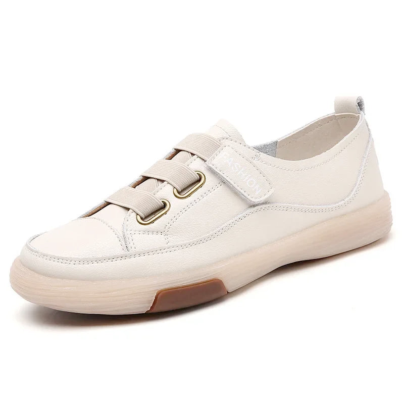 Genuine Leather Slip on Flats Moccasins Spring Autumn Skateboard