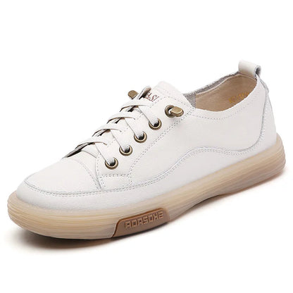 Genuine Leather Slip on Flats Moccasins Spring Autumn Skateboard