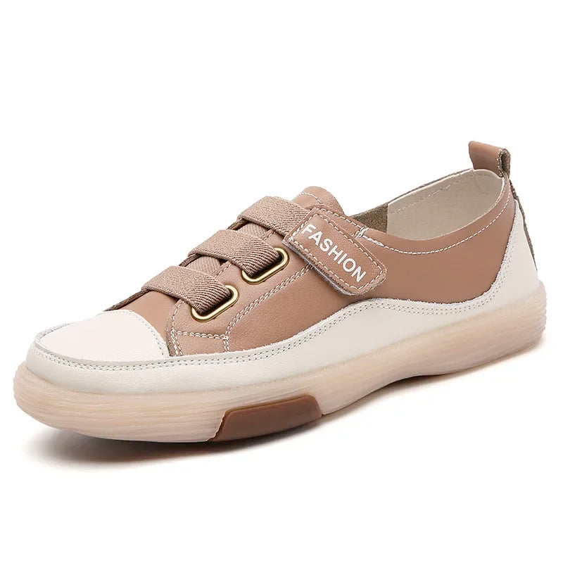 Genuine Leather Slip on Flats Moccasins Spring Autumn Skateboard