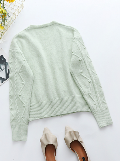 | Rachaels Knit Cardigan Set - Green