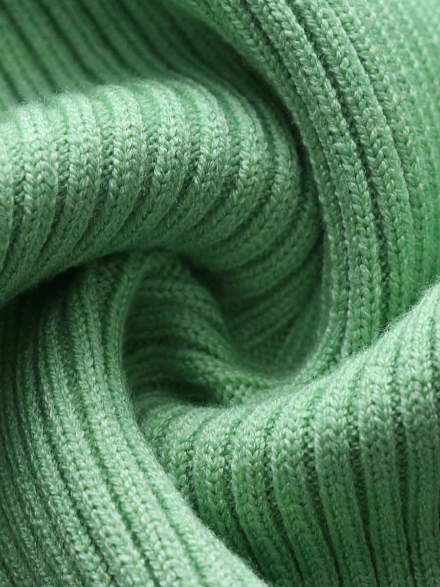 Doll | Low Neck Tie Open Back Knit Dress - Mint