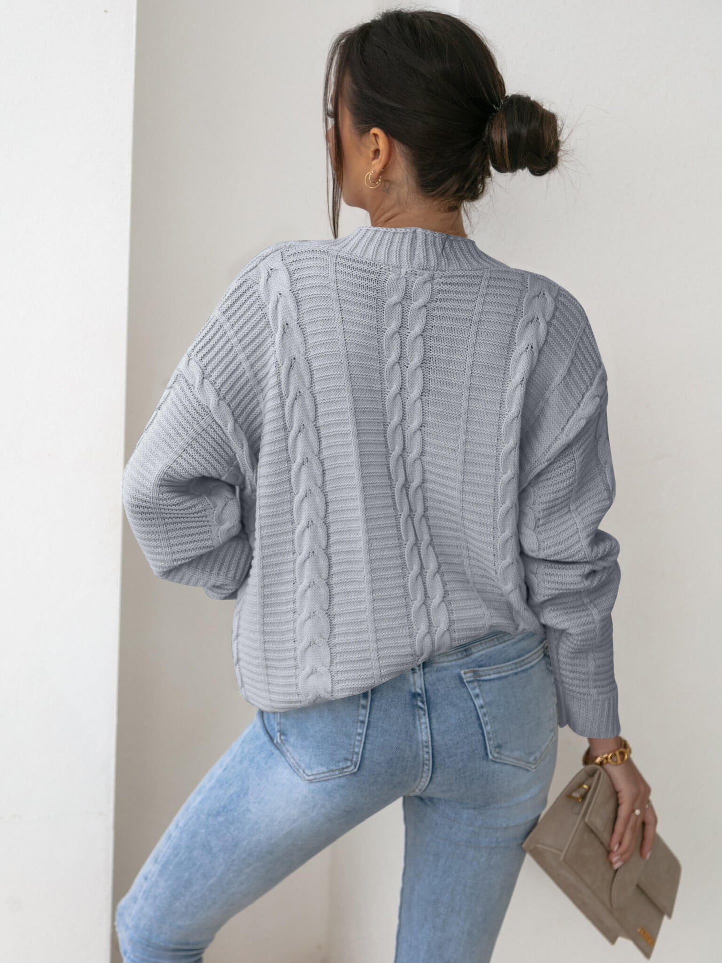 Rachael Knit Cardigan - Grey