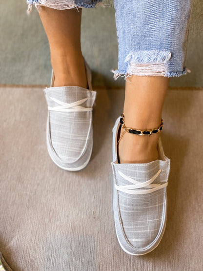 Boat Shoes Sneakers Sip on Flat Shoes - En Bloom
