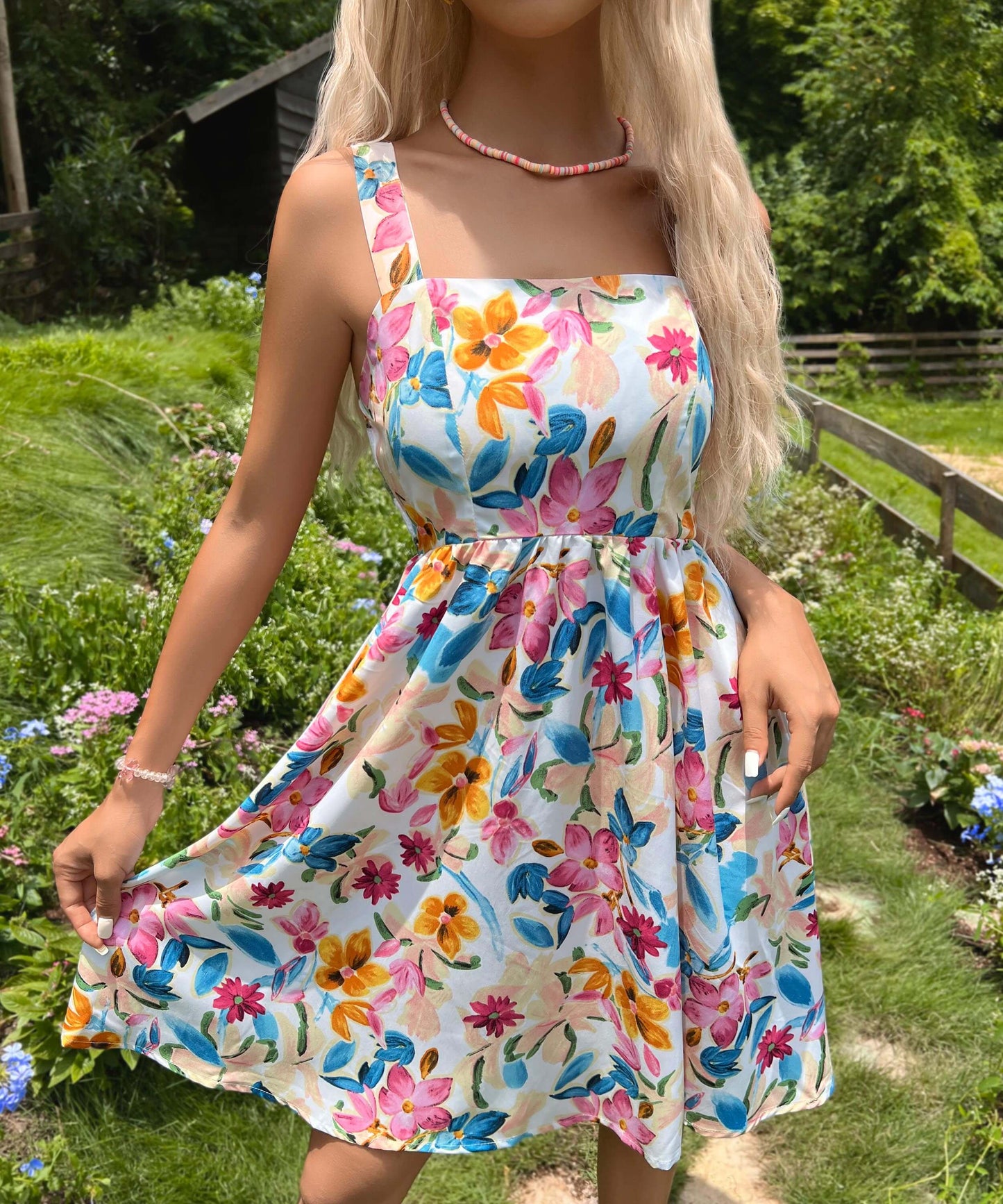 Willa Midi Dress - White
