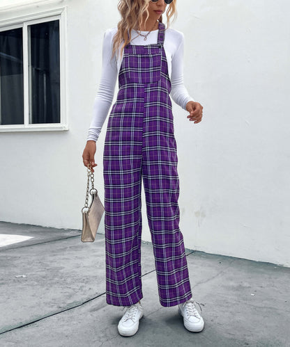 Urban Country Plaid Overalls