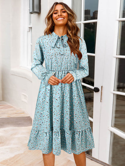 Minka Long Sleeve Midi Dress