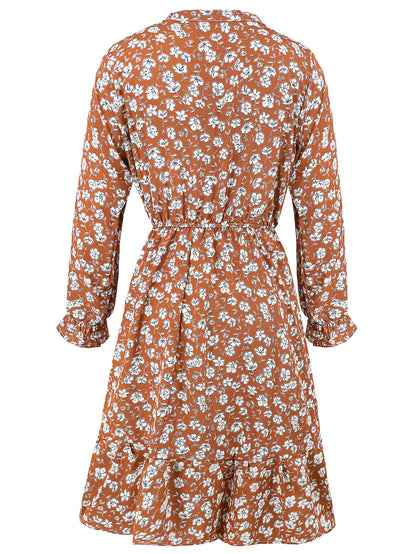 Minka Long Sleeve Midi Dress