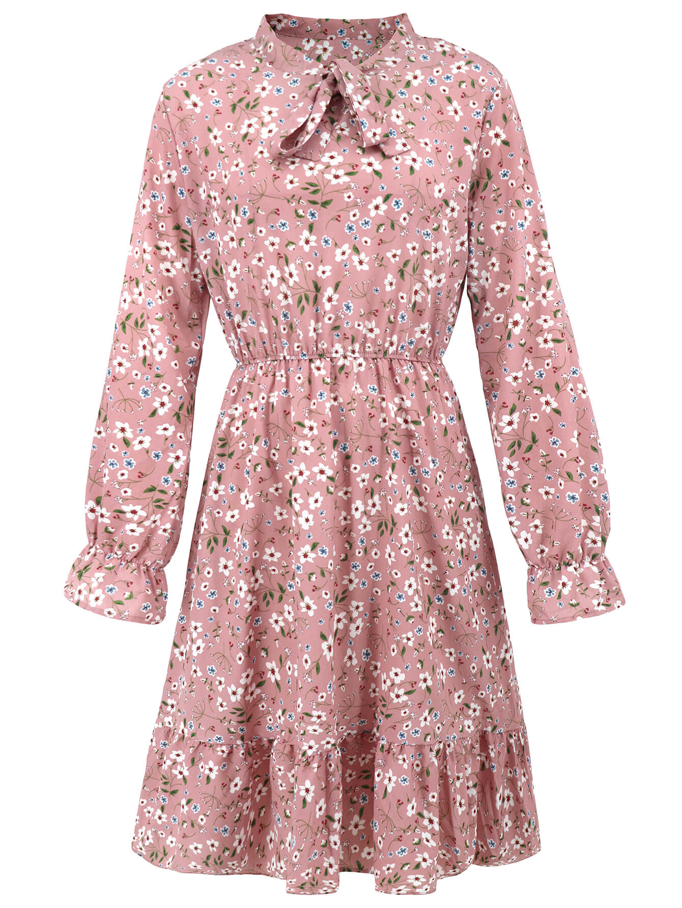 Minka Long Sleeve Midi Dress