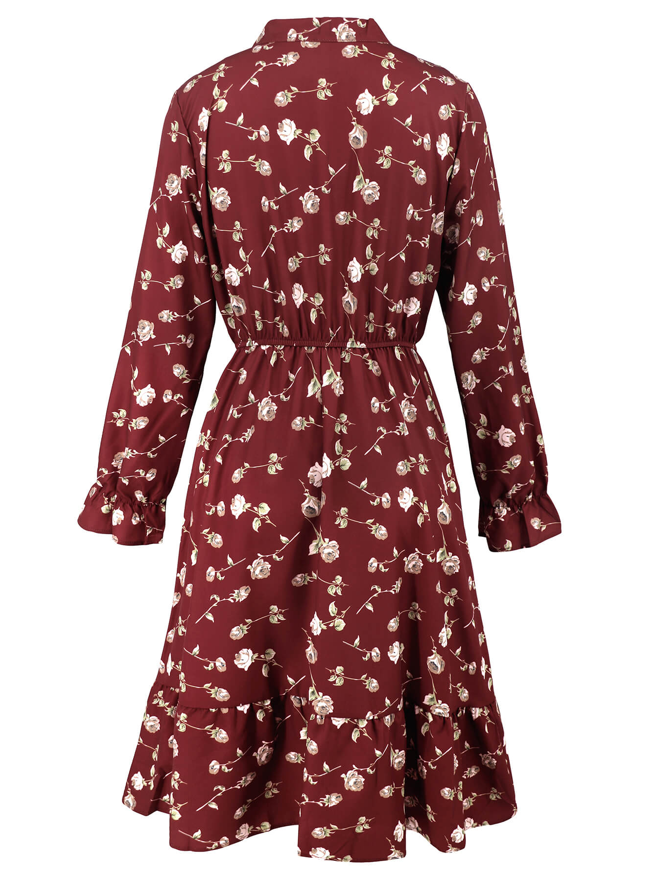 Minka Long Sleeve Midi Dress