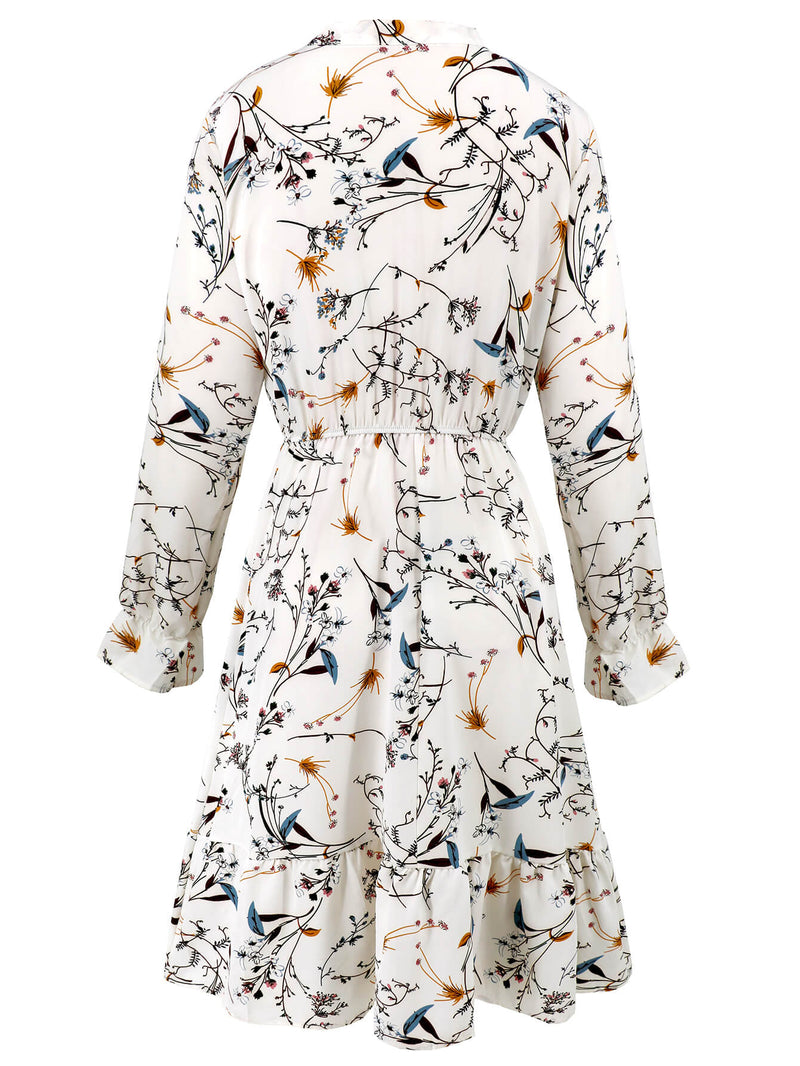 Minka Long Sleeve Midi Dress