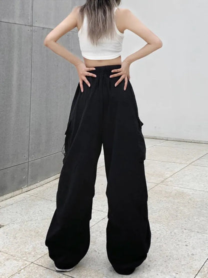 Harajuku Parachute Baggy Cargo Y2k Edgy Jogging Pant
