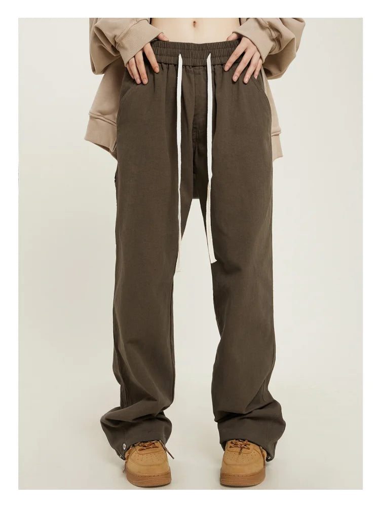 Brown Cargo Y2k Hippie 90s Oversized Pant