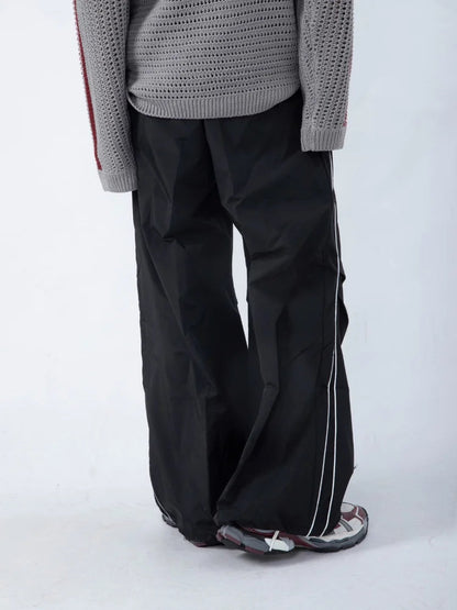 Techwear Black Baggy Sweatpants Oversized Jogging Pant