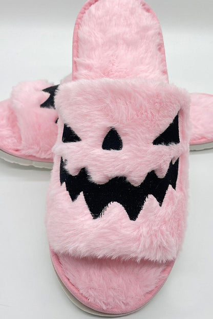 Halloween Pumpkin Flat Slippers