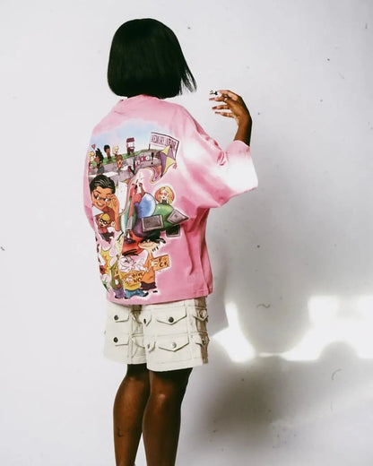Harajuku Gothic Cartoon T-shirt