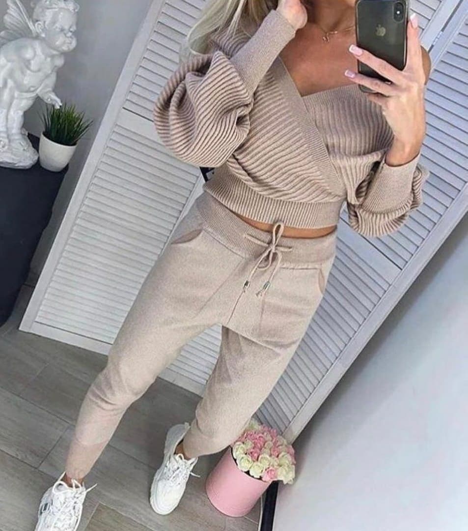 Nellie Sweater + Pants Suit
