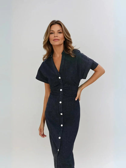 Always Denim Long Dress