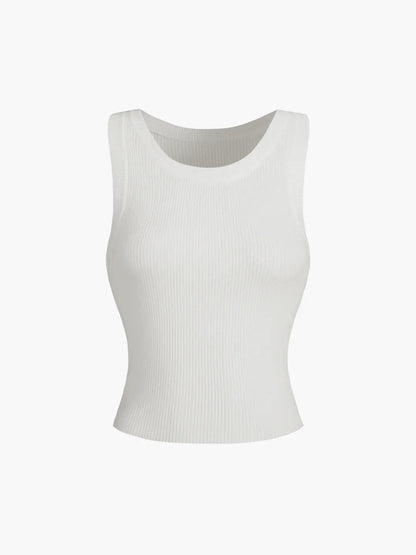 Ribbed Sweater Top