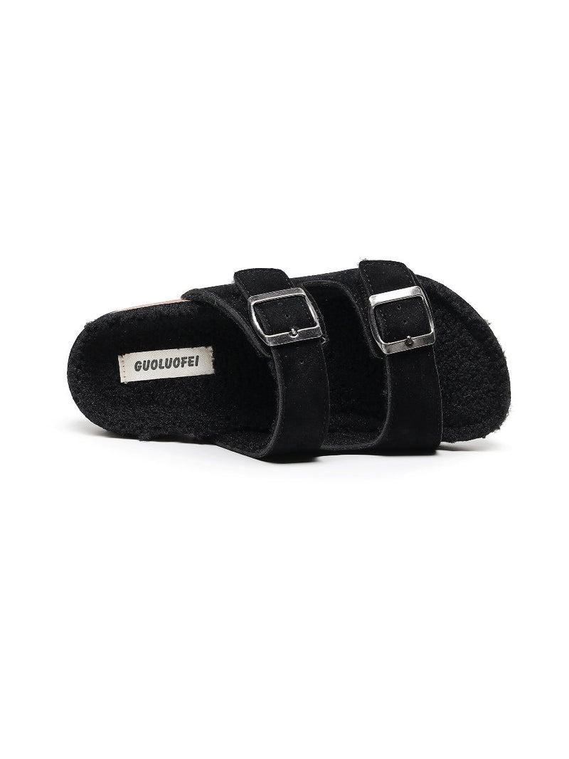 Maibulun | Plush Insole Dual-strap Sandal