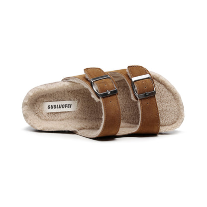 Maibulun | Plush Insole Dual-strap Sandal