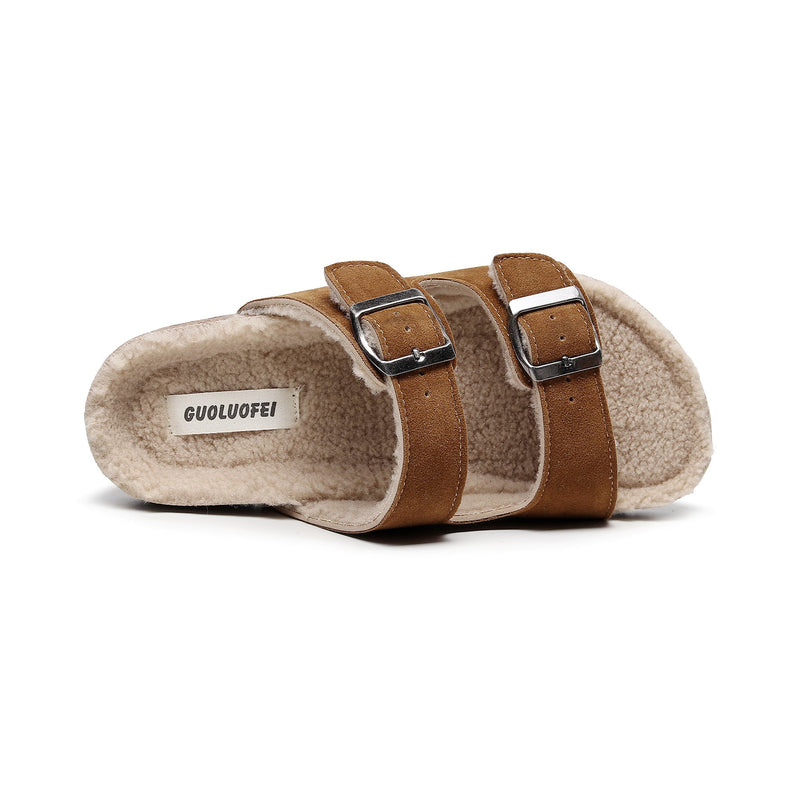 Maibulun | Plush Insole Dual-strap Sandal