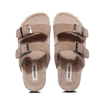 Maibulun | Plush Insole Dual-strap Sandal