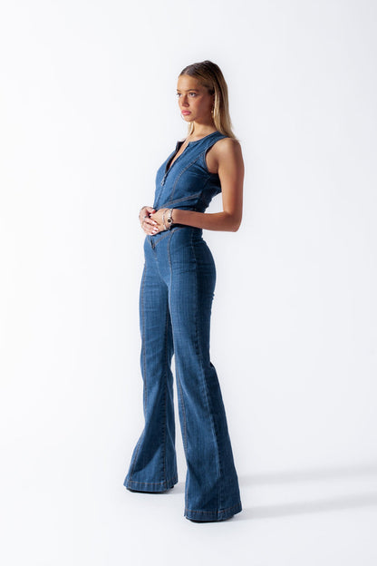 Daleyza | Denim Jumpsuit