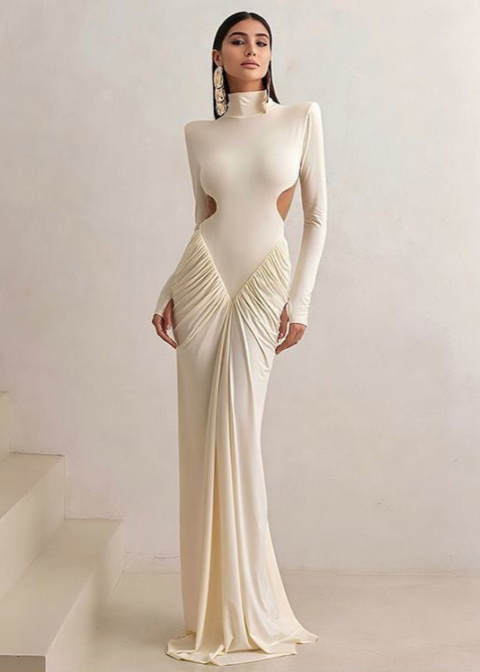Seraphina - Cutout Long Sleeve Maxi Dress