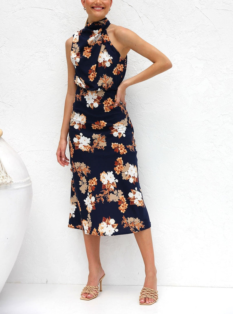 Tamika Dress Navy