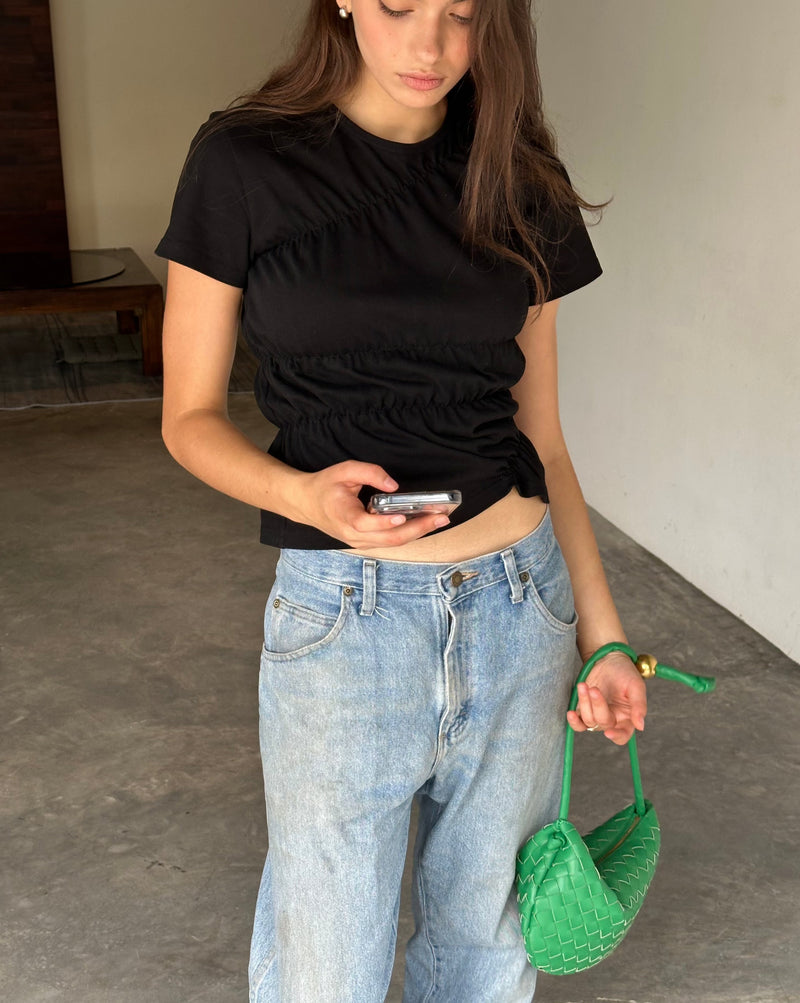 Sydney - Scrunched T-shirt 1+1 Free