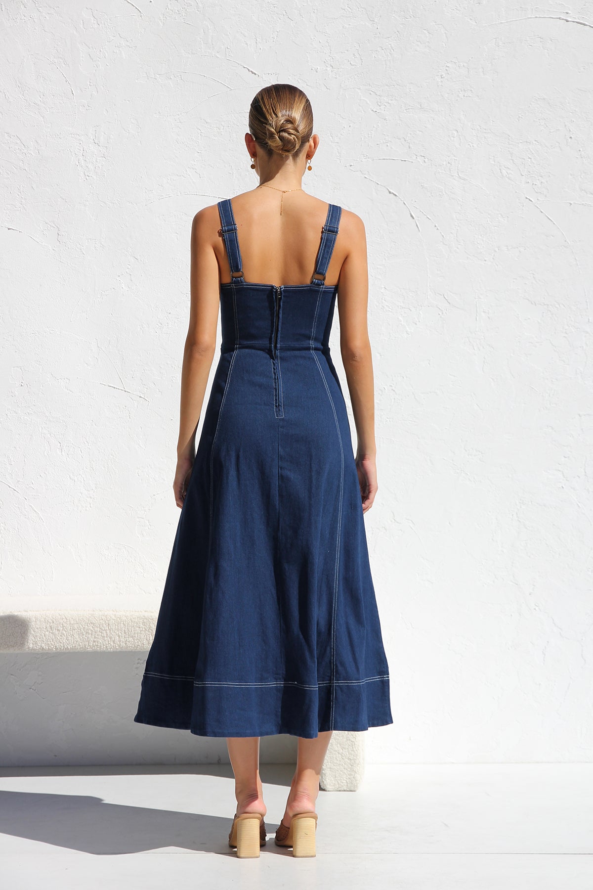 Danielle Dress Indigo Denim